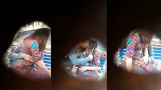 Village scandal outdoor park fucking in a mms sex capture